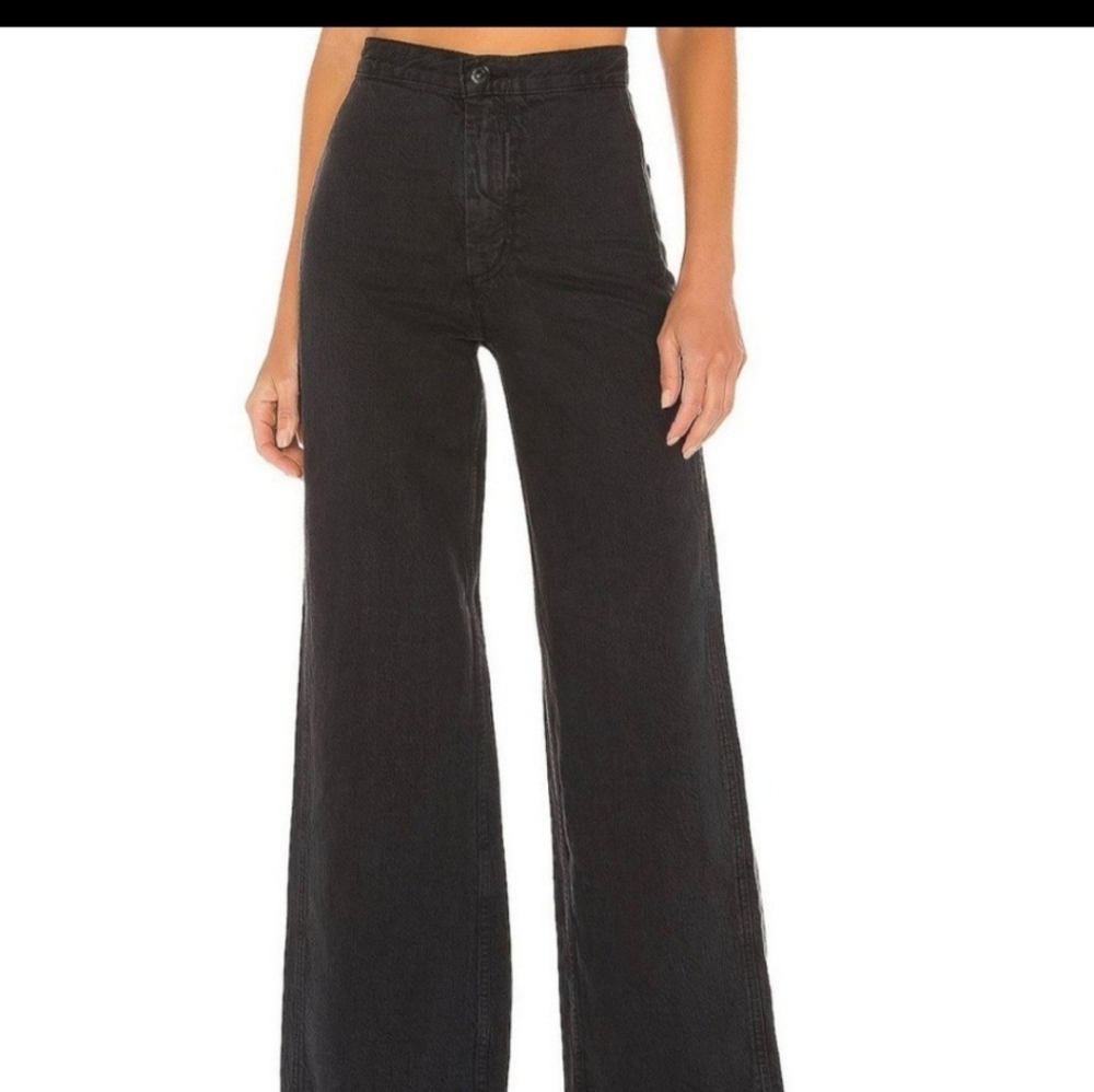 Levis ribcage wide leg jeans